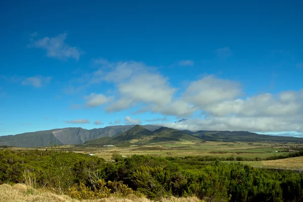 Krásný pohled na hory Réunion — Stock fotografie