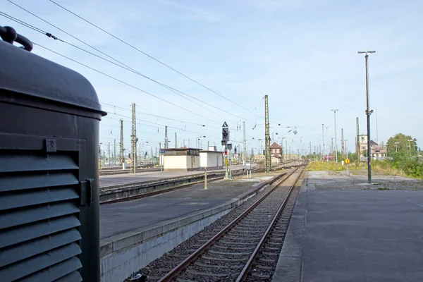 Treinstations van Leipzig — Stockfoto