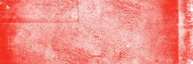 Dekoratif kırmızı panoramik arka plan. Panoramik dokuyu boya. Kırmızı yüzey