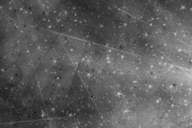 Bokeh ışıkları olan soyut sihirli siyah arkaplan