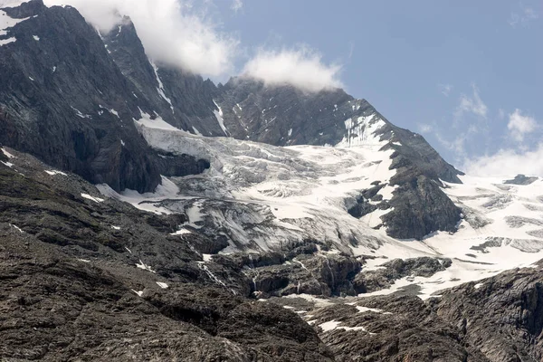 Ice Snow Mountains Grossglockner Austria Stock Image