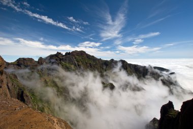 Bulutların üstünde