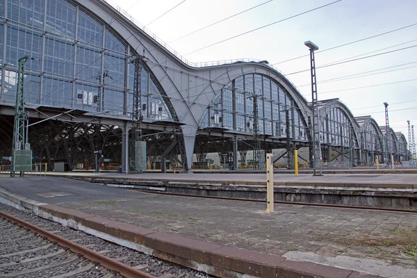 Detalhe da estação ferroviária — Fotografia de Stock