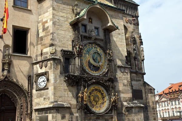 -プラハの天文時計 — ストック写真