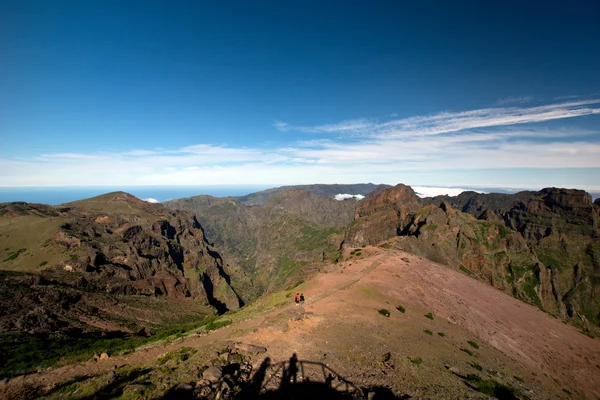 Cesta do Pico do Arieiro, Madeira — Stock fotografie