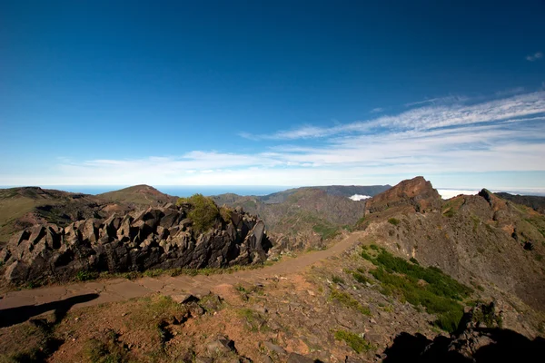 Väg till Pico Arieiro, Madeira — Stockfoto