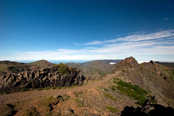 Väg till Pico Arieiro, Madeira — Stockfoto