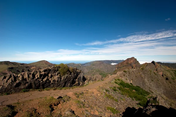 Cesta do Pico do Arieiro, Madeira — Stock fotografie