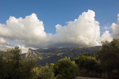 Mallorca Dağ Manzaralı