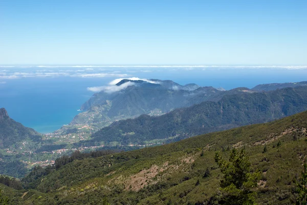 Blick auf die Nordküste Madeiras — Stockfoto