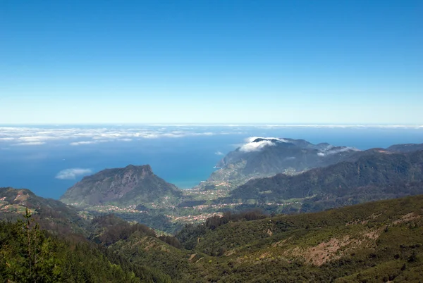 Vista de la costa norte de Madeira — Foto de Stock