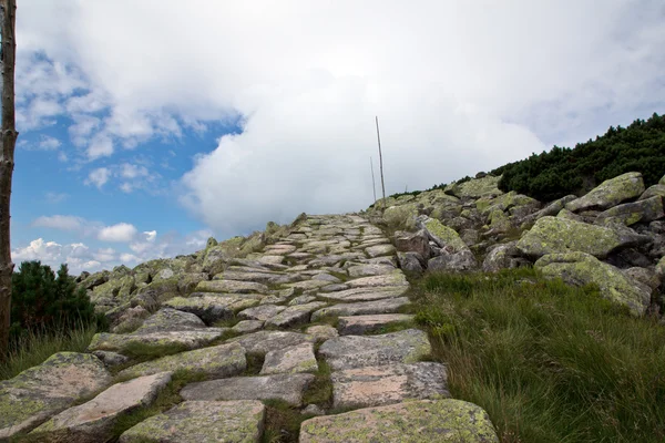 Sentiers de randonnée en montagne — Photo