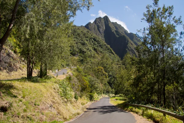 Randonnée pédestre à La Réunion — Photo