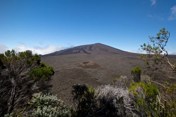 Hike to the Piton de la Fournaise — Stock Photo, Image