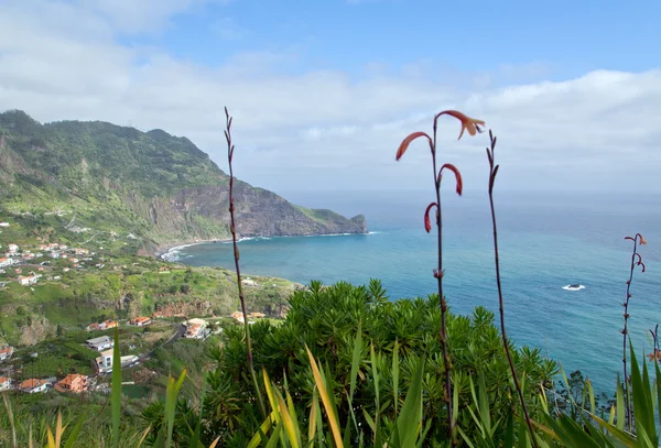 Pohled na ostrově Faial, Madeira — Stock fotografie