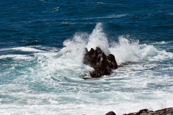 Vågor på Atlantkusten — Stockfoto