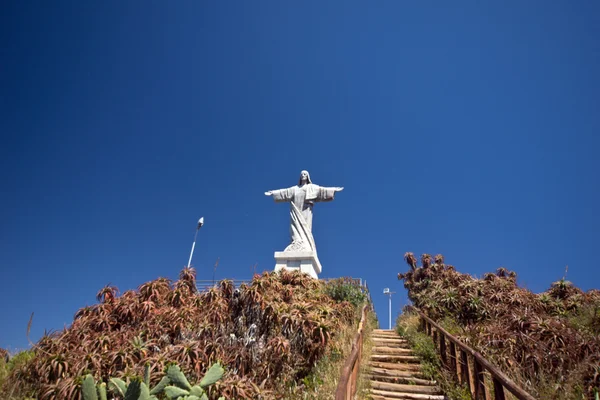 Monumento a Cristo, Garajau, Madeira —  Fotos de Stock