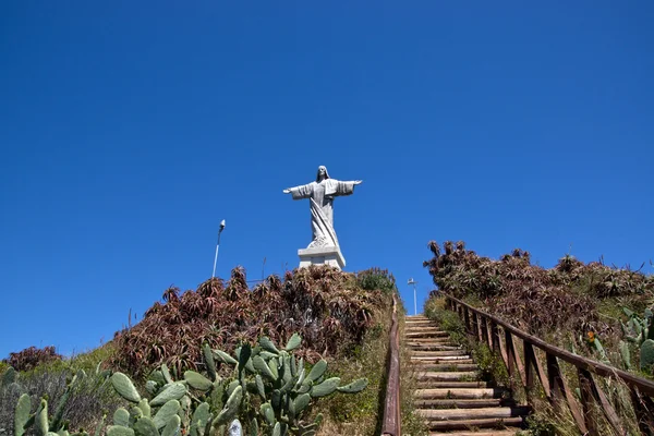 Monumento a Cristo, Garajau, Madeira —  Fotos de Stock