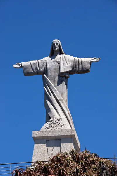 Monumento a Cristo, Garajau, Madeira —  Fotos de Stock