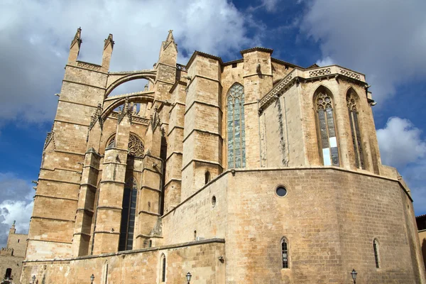 Kathedrale la seu in palma de mallorca — Stockfoto
