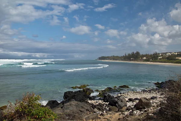 Laguna en el Océano Índico — Foto de Stock