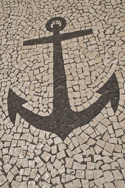 Portugese stenen patroon — Stockfoto