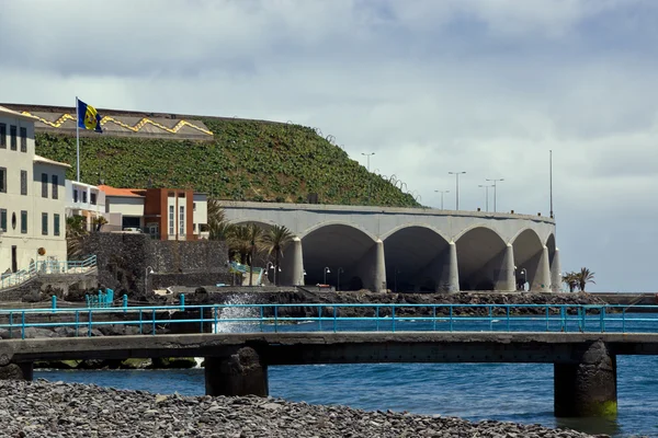 Machico perto do aeroporto na Madeira — Fotografia de Stock