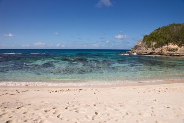 Guadeloupe Karayipler beach