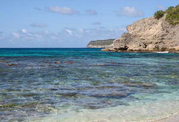 Playa del Caribe en Guadalupe —  Fotos de Stock