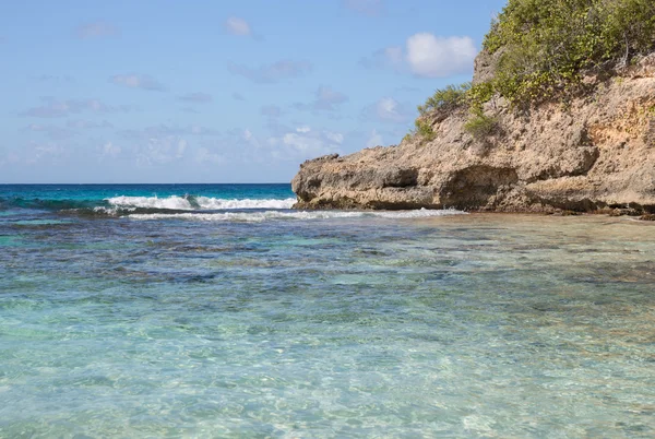 Karibikstrand in Guadeloupe — Stockfoto
