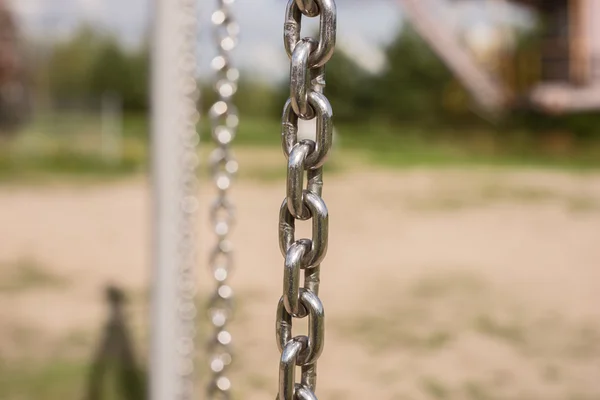 金属鎖の閉鎖 — ストック写真