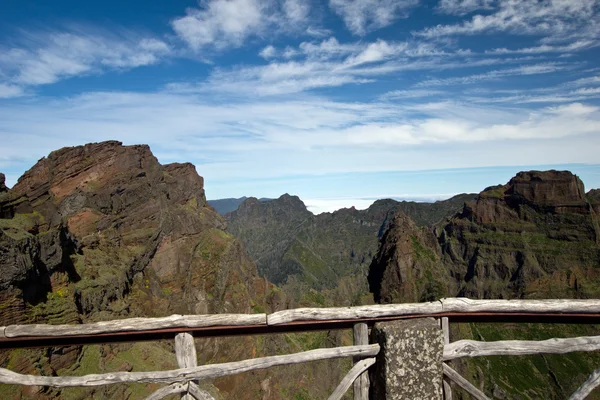 Mountain View, Trekking, Pico do Arieiro-, Pico Ruivo — Stock Fotó