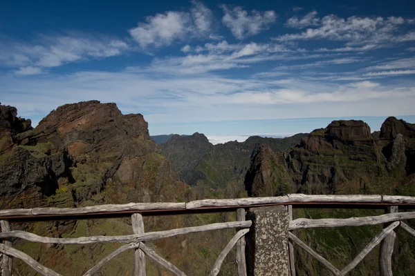 Mountain View, Treking z Pico do Arieiro na Pico Ruivo — Stock fotografie