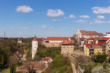 Saksonya 'nın Bautzen kenti. Almanya