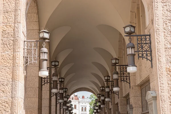 Antiguo arco en la hermosa ciudad de Goerlitz — Foto de Stock