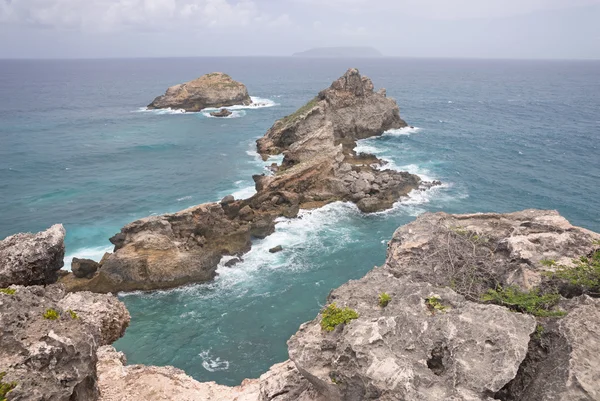 Castle Point, Guadeloupe — Stock Photo, Image