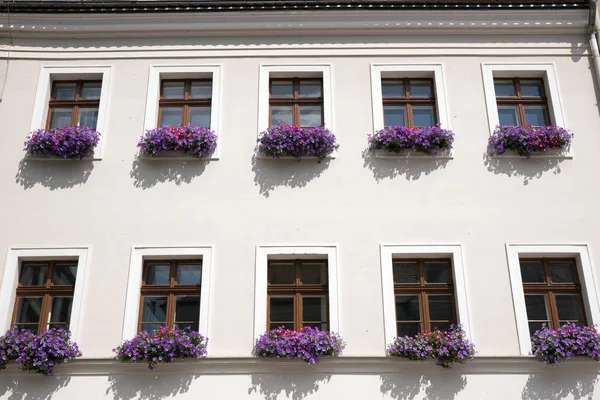 Zabytkowy dom mieszkalny w Goerlitz — Zdjęcie stockowe