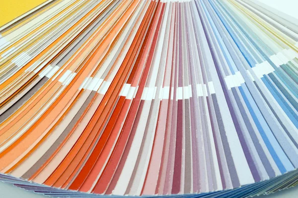 Guía de color, paleta de diferentes colores —  Fotos de Stock