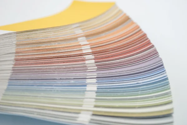 Guía de color, paleta de diferentes colores — Foto de Stock