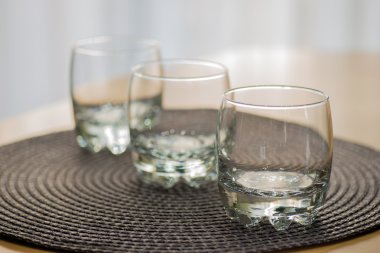 Üç boş suyu gözlük