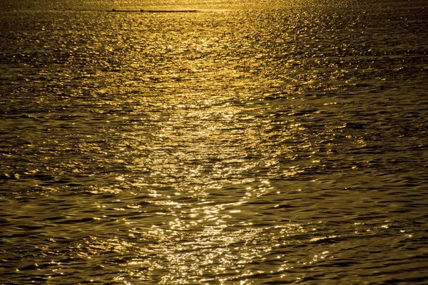 Background of the water surface at sunset — Stock Photo, Image