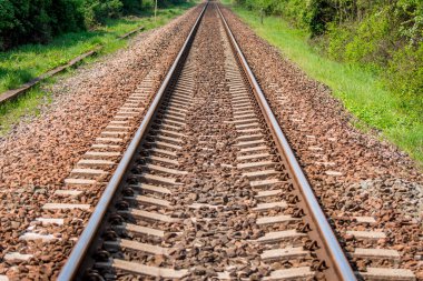 Sabah tren yolu. 