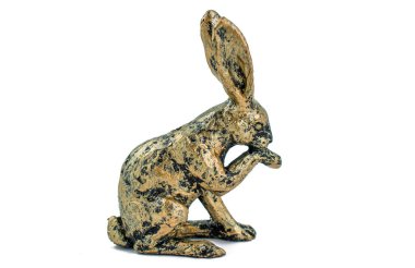 Beyaz arkaplanda noel süsü