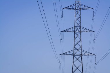 Yüksek voltajlı elektrik santrali transformatör istasyonu gücü