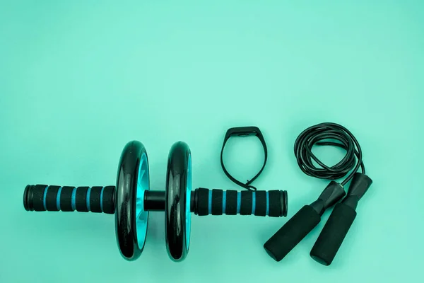 Spor malzemelerinin fotoğrafı