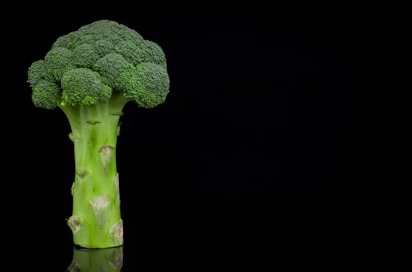 Taze Yeşil Brokoli Ile Sağlıklı Yemek Geçmişi — Stok fotoğraf