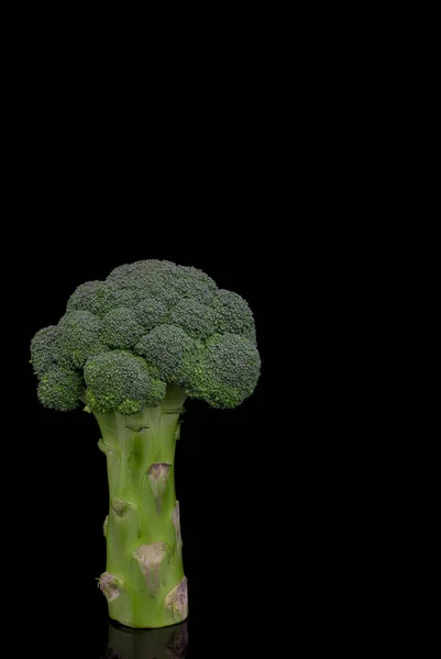 Gesunde Ernährung Hintergrund Mit Frischem Grünen Brokkoli — Stockfoto