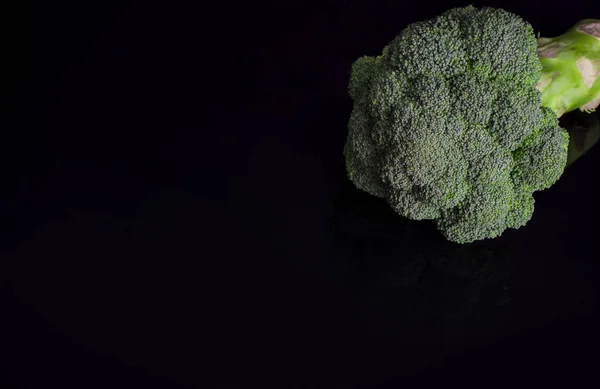 Sfondo Cibo Sano Con Broccoli Verdi Freschi — Foto Stock