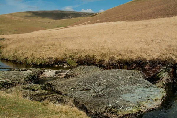 Σύννεφα Βουνού Στο Εθνικό Πάρκο Snowdonia Στο Ηνωμένο Βασίλειο — Φωτογραφία Αρχείου