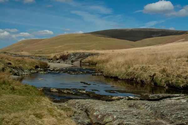 Σύννεφα Βουνού Στο Εθνικό Πάρκο Snowdonia Στο Ηνωμένο Βασίλειο — Φωτογραφία Αρχείου